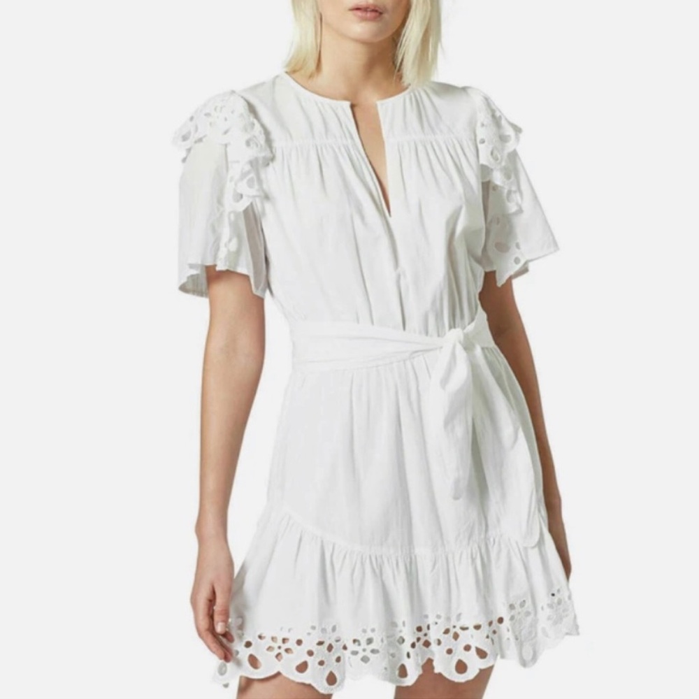 NWT Joie Safia Dress in Clean White